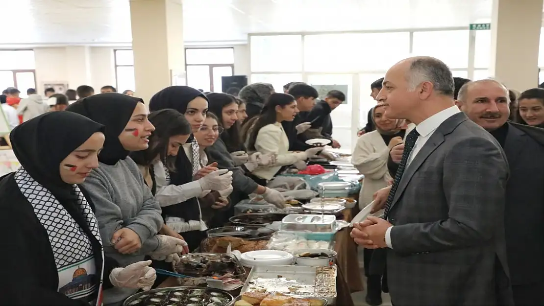 Ağrı'da Gazzelilere destek kermesi
