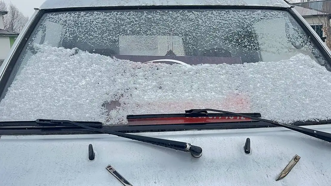 Ağrı'da kar bu yıl geç geldi