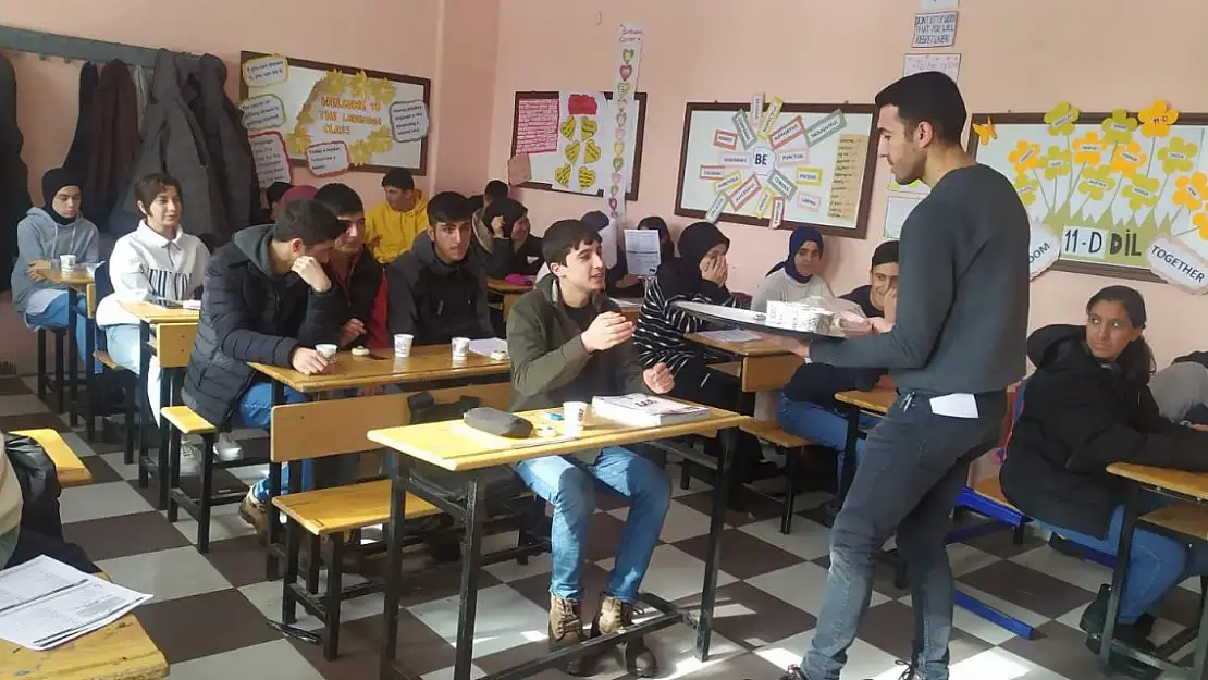 Hamur'da öğrencilere yoğunlaştırılmış eğitim