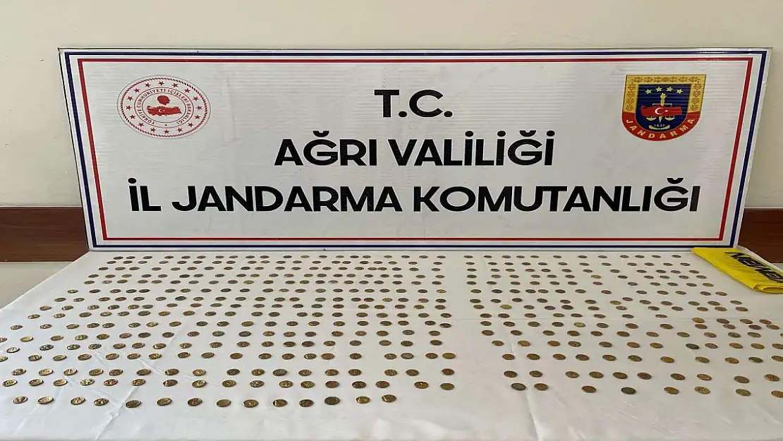 Ağrı'da tarihi eser kaçakçılığına operasyon
