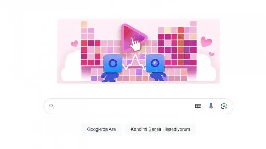 Sevgililer Günü Google Doodle oldu!