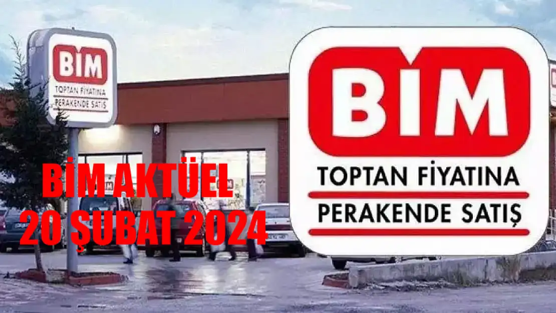 BİM Aktüel Ürünler 20 Şubat 2024 Salı Omo Toz Deterjan 9 KG 319 TL, 4 LT Ayçiçek Yağı 171 TL!