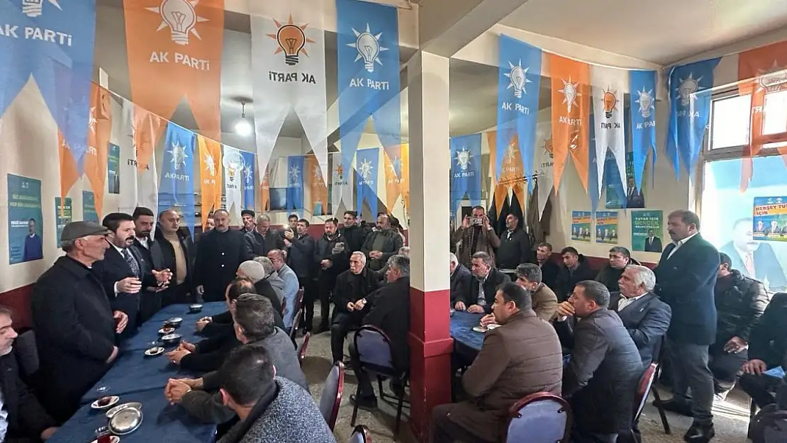 Ağrı'da partilerinden istifa edip, AK Parti'ye katıldılar