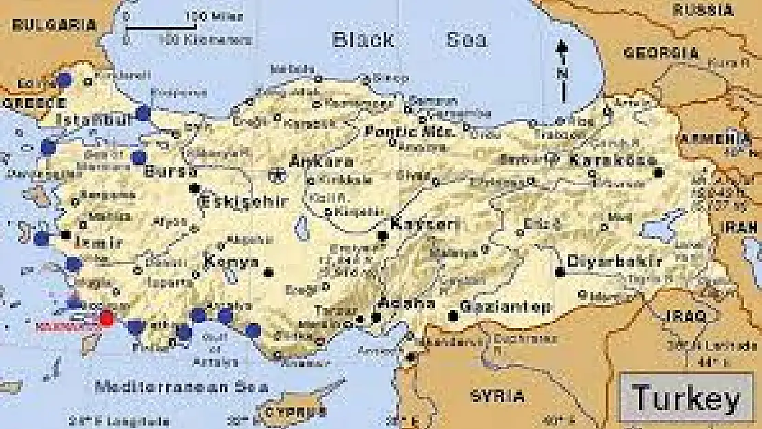 Karaköse Haritası Ağrı, Karaköse Nerededir?Karaköse Nerede ve Nereye Bağlı?