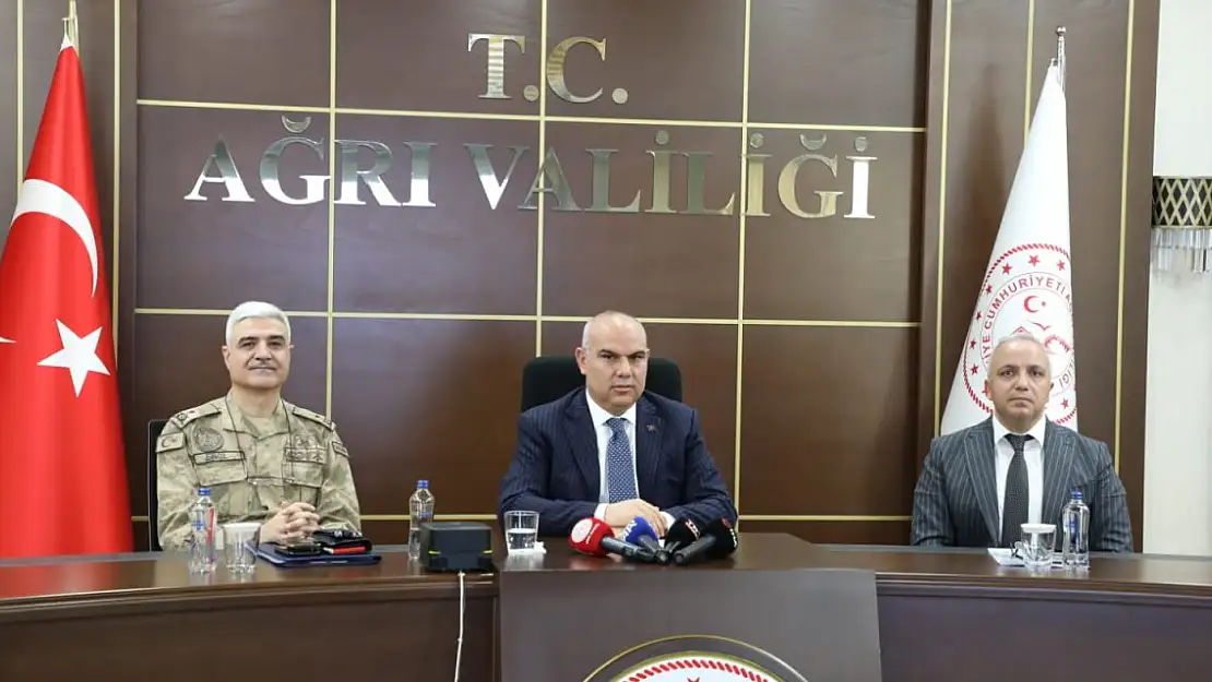 Ağrı'nın asayiş ve güvenliği masaya yatırıldı