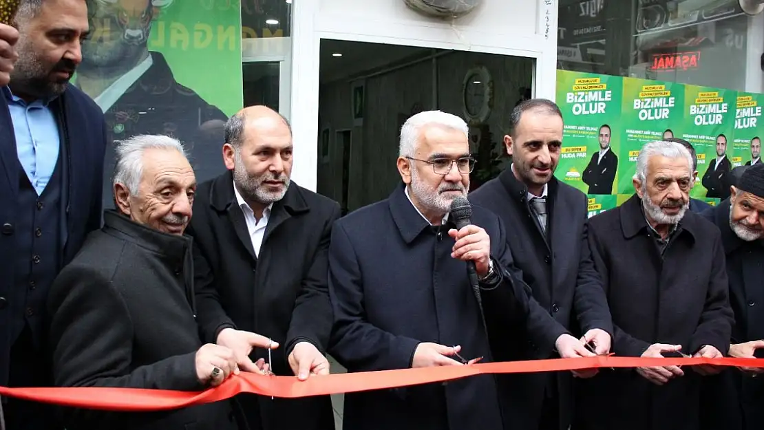 HÜDA PAR Genel Başkanı Yapıcıoğlu Ağrı'da