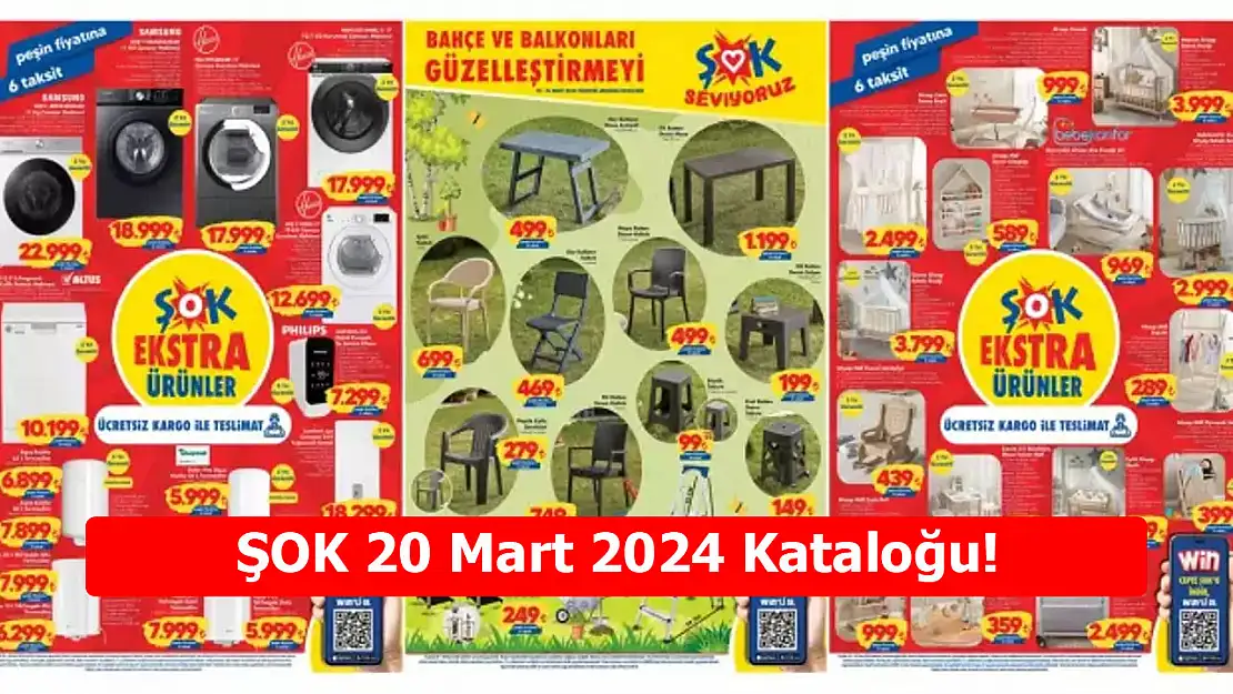 ŞOK 20 Mart 2024 Kataloğu!saksı çeşitleri, Ramazana özel iftarlık ve sahurluk ürünler, beyaz eşya, kişisel bakım