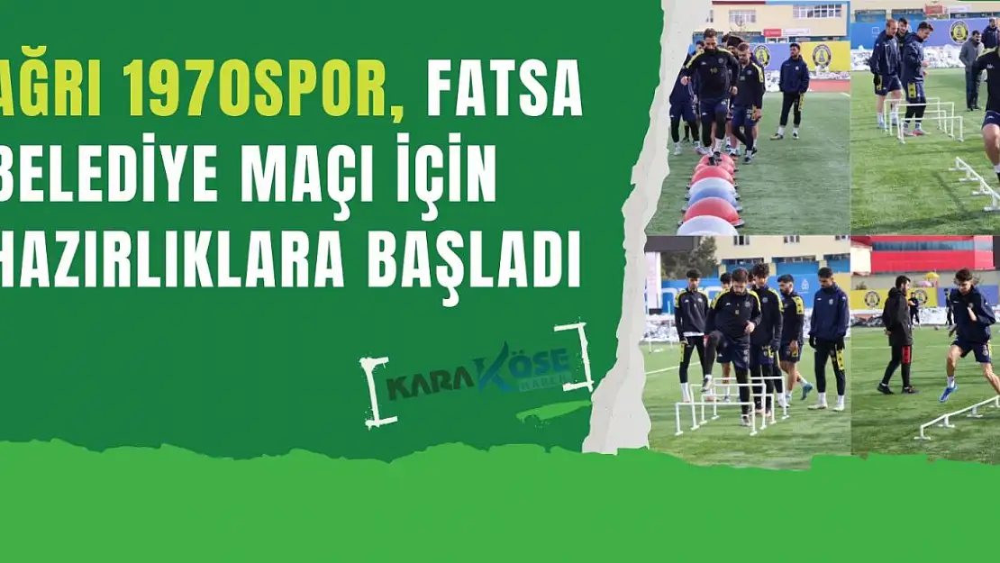 Ağrı 1970 Spor Play Off'a kalmak için mücadele edecek