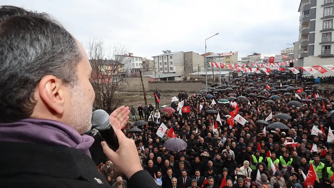 Yeniden Refah Patnos'a çıkarma yaptı