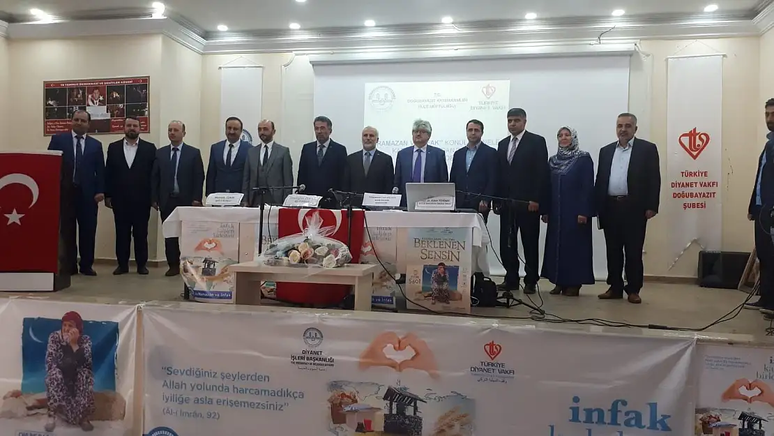 Ağrı-Doğubeyazıt'ta 'Ramazan ve İnfak' paneli