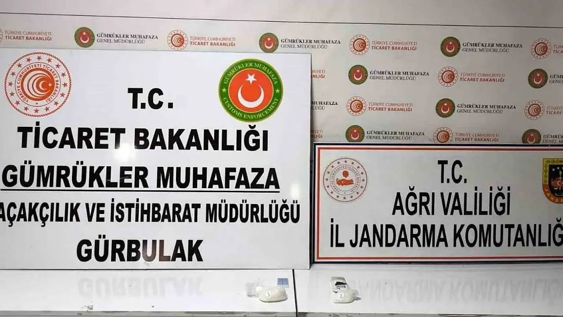 Gümrük sahasında uyuşturucu ile yakalandı