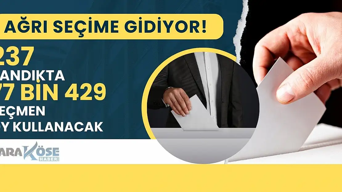 Ağrı Seçime Gidiyor!