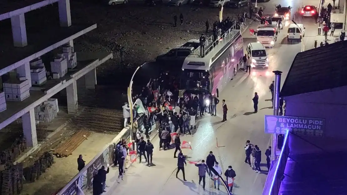 Van'da gergin anlar