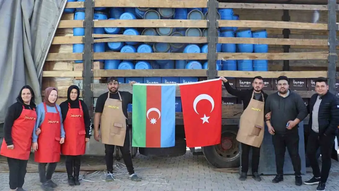 Erzurum'dan ilk ihracatını kardeş ülkeye gerçekleştirdi