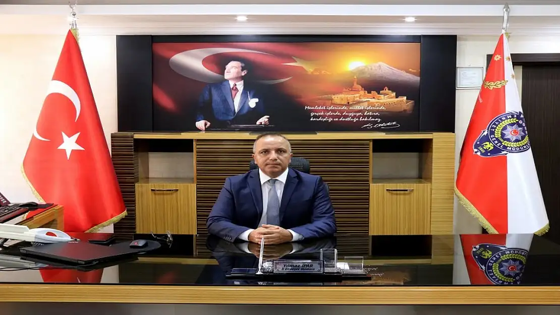 Ağrı Emniyet Müdürü İpar'dan 10 Nisan Polis Haftası ve Ramazan Bayramı mesajı