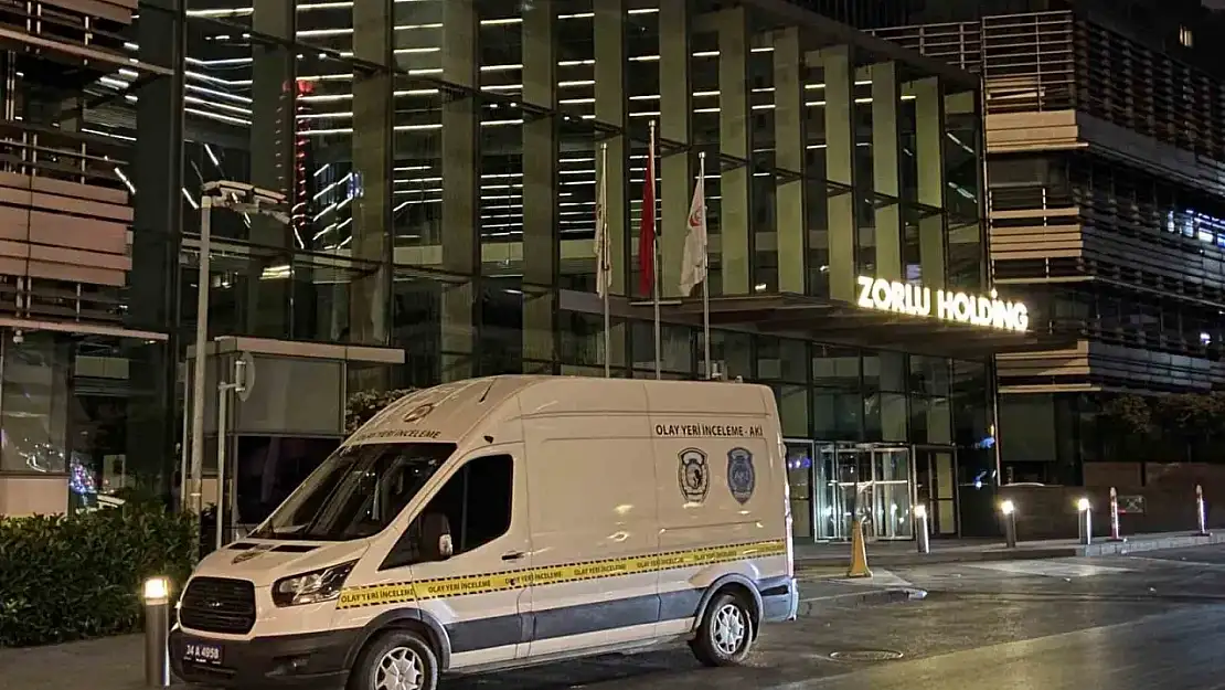 Zorlu Holding binasına silahla ateş açıldı