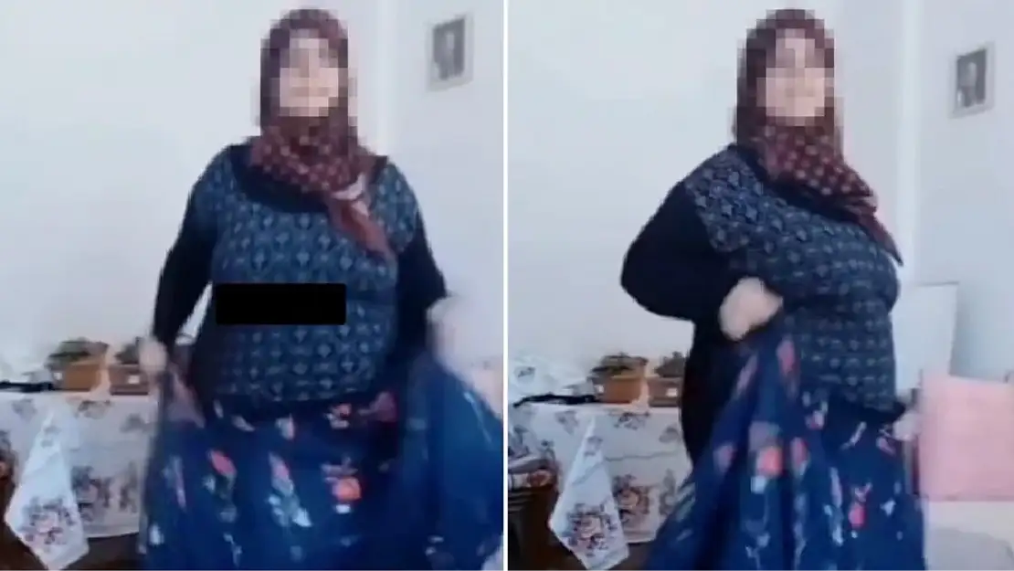 TikTok'ta skandallar bitmiyor! 50 yaşındaki kadının paylaşımı büyük tepki çekti