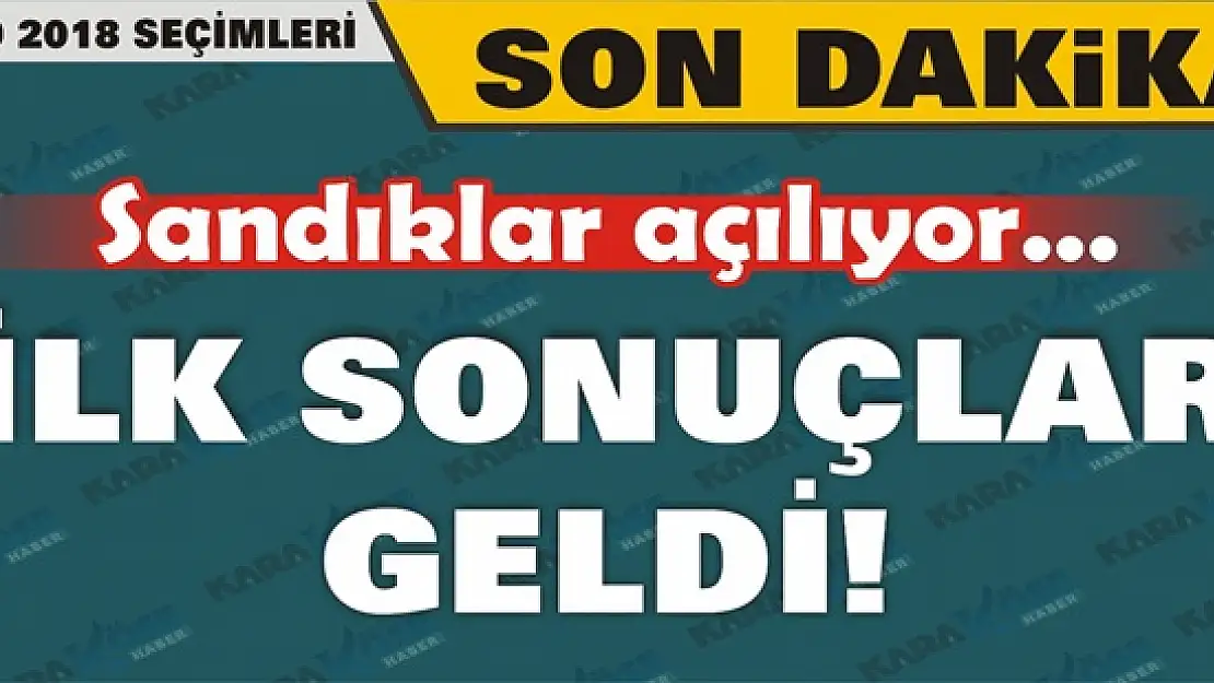 İlk Sandıklar Açıldı, Hangi Aday Önde ? ATSO'dan Canlı Anlatım