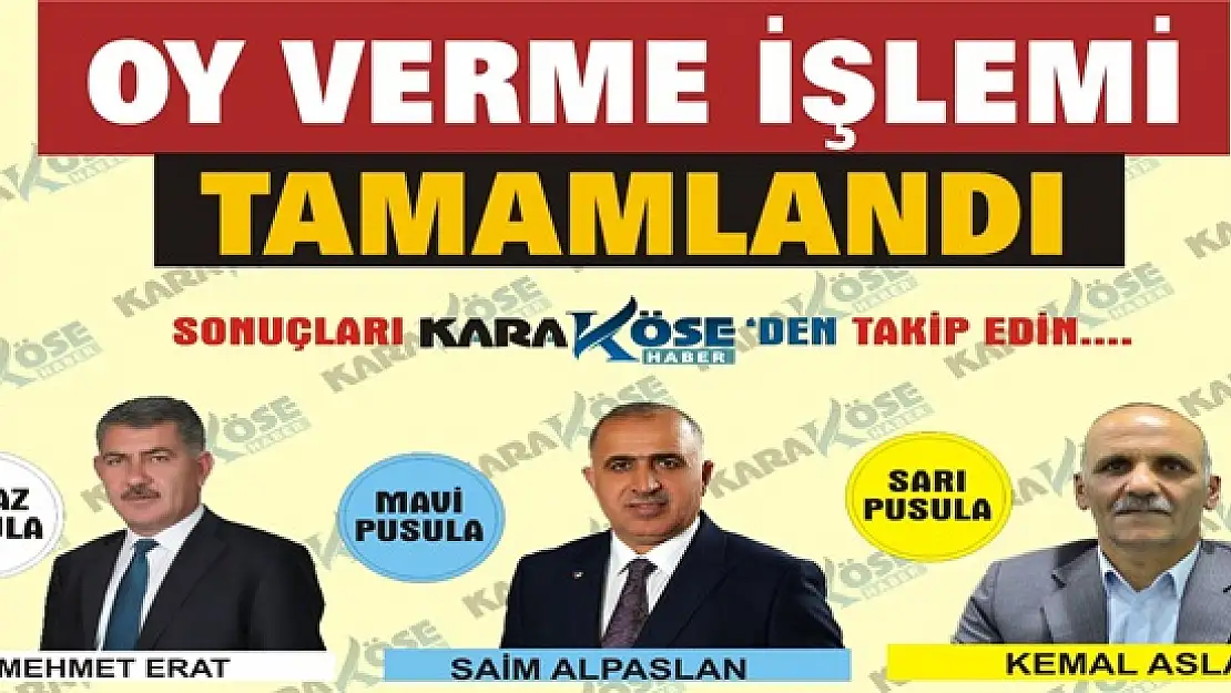 Ağrı TSO'da Oy Verme İşlemi Tamamlandı, Oylar Sayılıyor! Seçim Sonuçları?