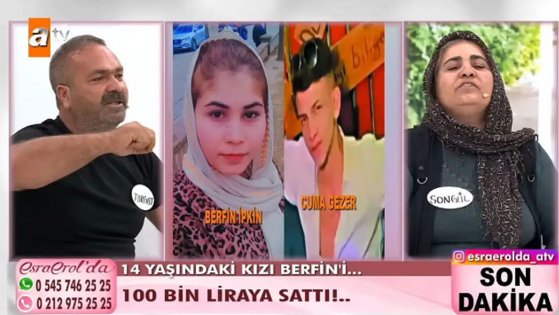 14 yaşındaki kızlarını 100 bin liraya satmışlar!