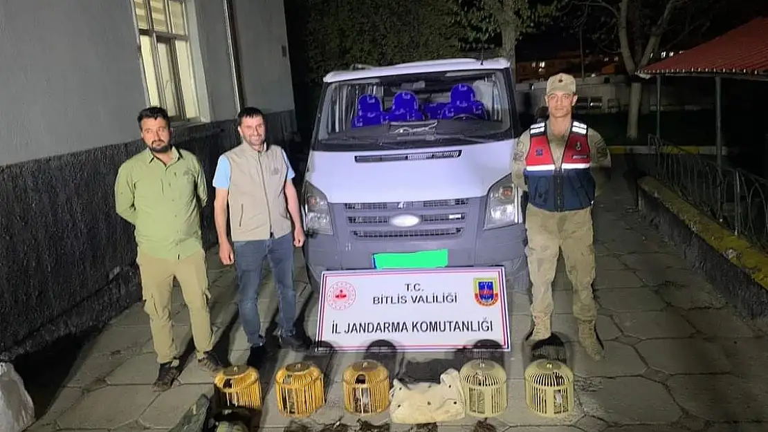 Bitlis'te keklik avlayan 2 kişiye 63 bin lira para cezası uygulandı