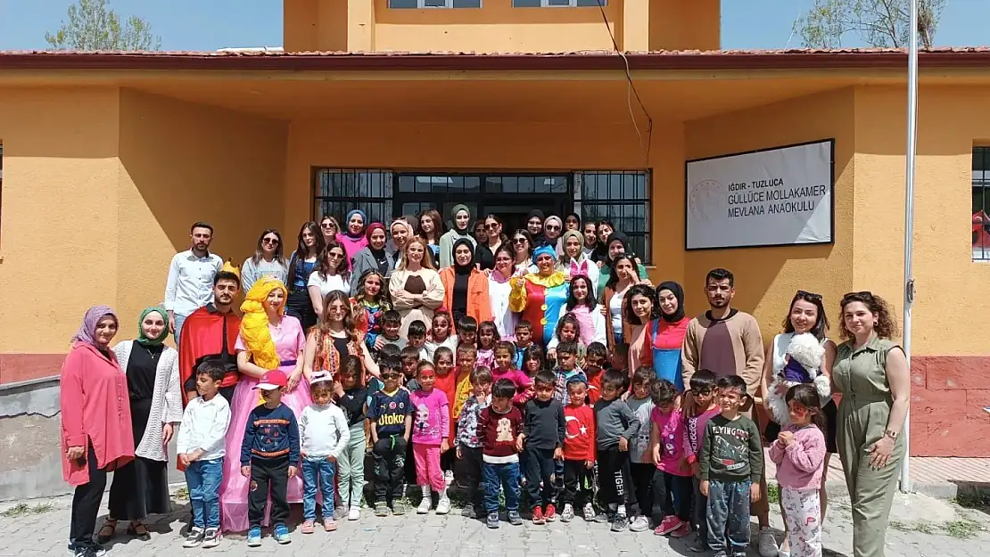 Iğdır Tuzluca Meslek Yüksekokulu Çocuklara Eğlenceli ve Eğitici Bir Etkinlik Düzenledi