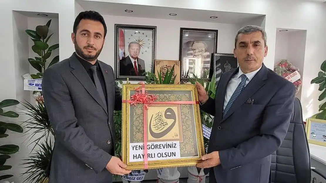 Güroymak Belediyesi, Yeni Hasköy İlçe Müftüsü'nü Ziyaret Etti