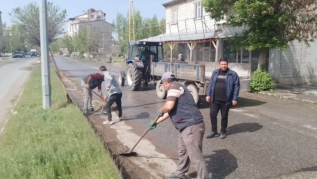 Patnos'ta bahar temizliği