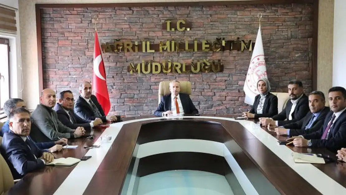 Ağrı'da 'Türkiye Yüzyılı Maarif Modeli' heyecanı