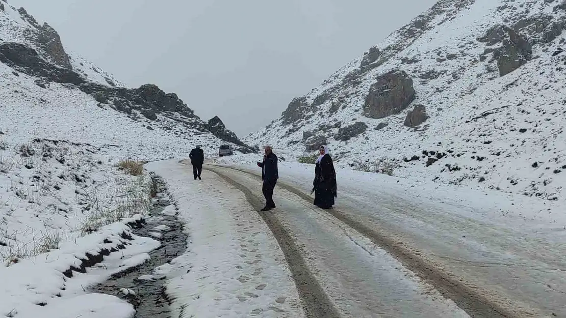 Van mayıs ayında kışı yaşadı