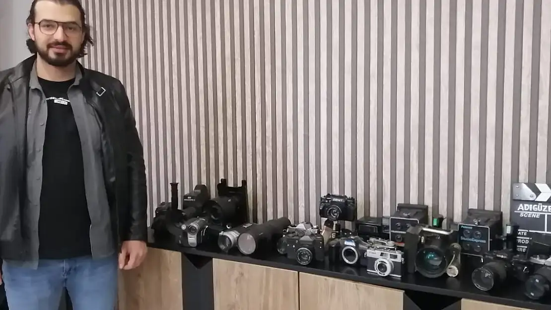 Ağrılı Fotoğraf Tutkunu, Makinelerine Gözü Gibi Bakıyor