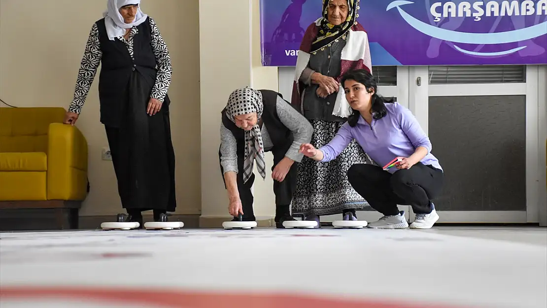 Van'da huzurevi sakinleri sportif faaliyetlerle zinde kalıyor