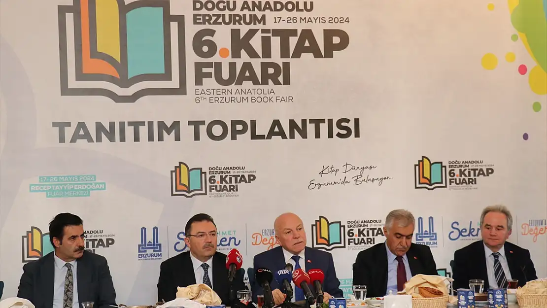 Kitap dünyası Erzurum'da buluşuyor