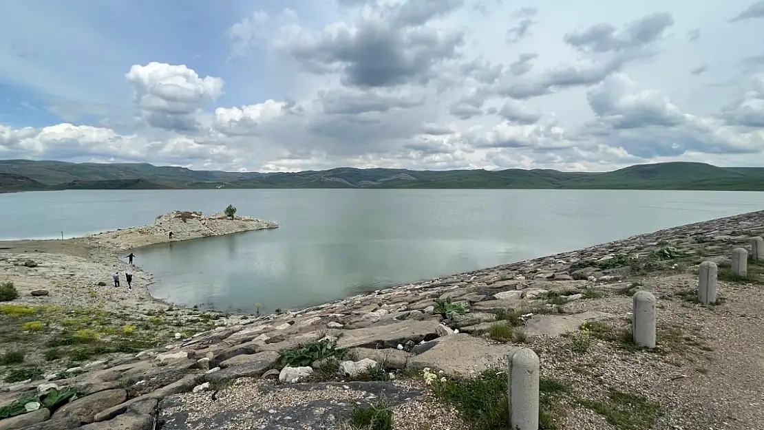 Yazıcı Barajı'nda su seviyesi arttı