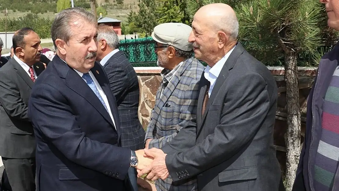 BBP Genel Başkanı Destici, Erzurum'da ziyaretlerde bulundu: