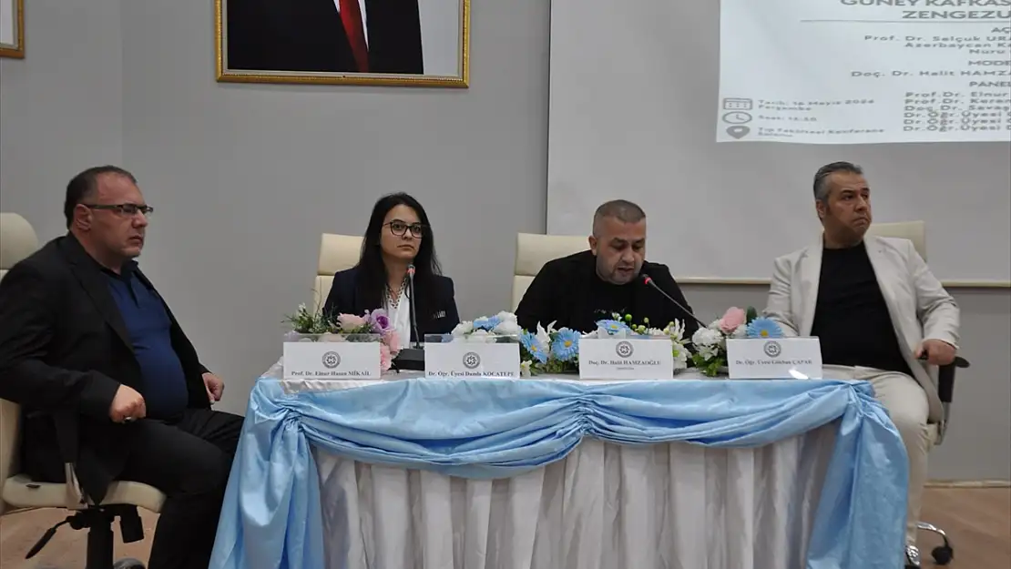 Kars'ta Zengezur Koridoru konferansı düzenlendi
