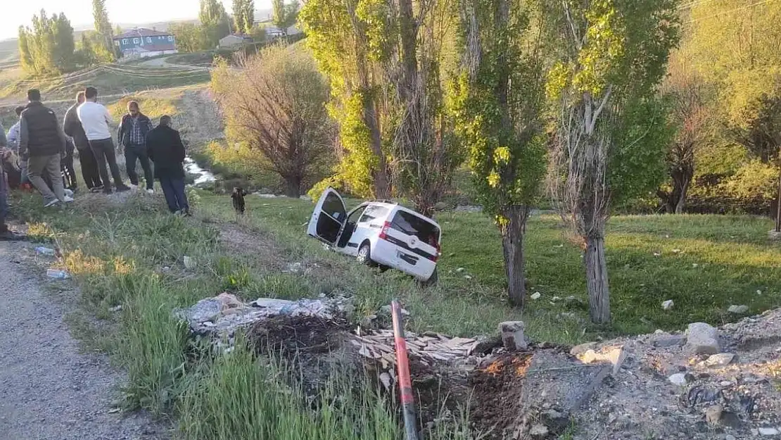 Ağrı'da yola çıkan inek kazaya neden oldu: 6 yaralı