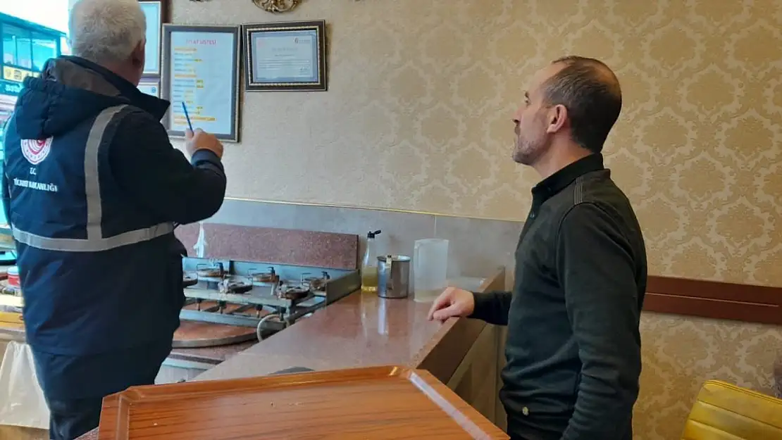 Ağrı'da 74 İşletmeye 1 milyon 53 bin lira para cezası kesildi