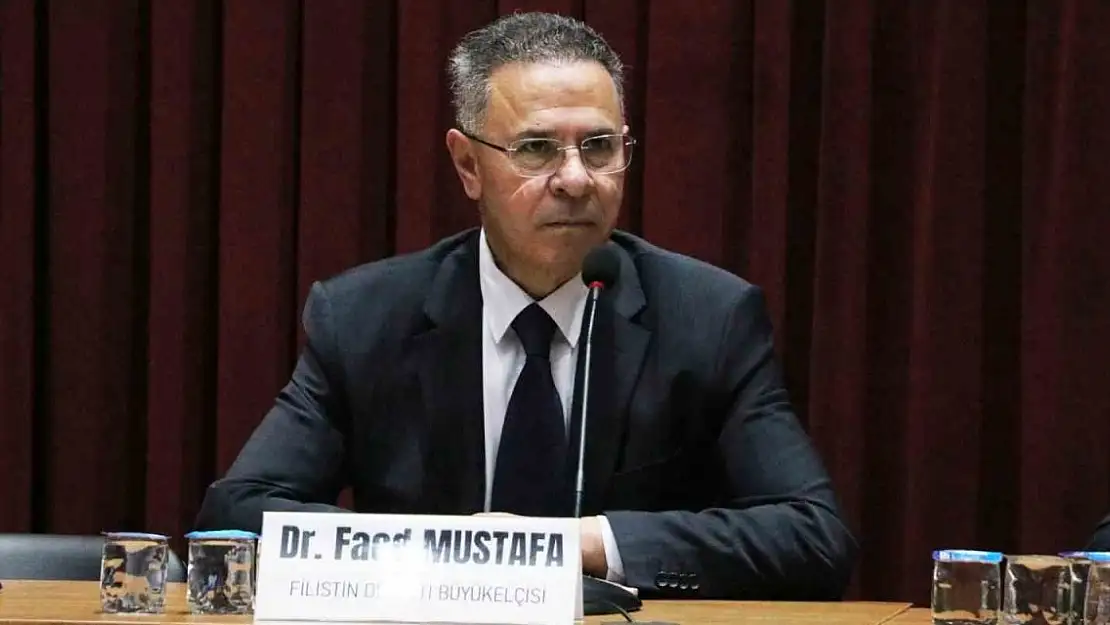 Filistin Ankara Büyükelçisi Faed Mustafa: '36 bin kişi kaybımız var kaybolanların sayısı 10 binden fazla, 80 bin yaralımız var'