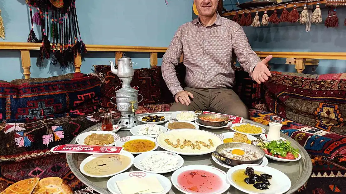 Van'ın kahvaltı kültürü çok beğeniliyor