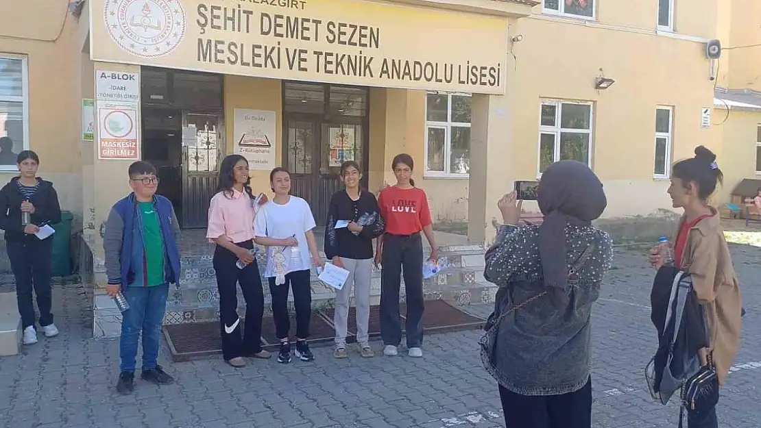 Malazgirt'te LGS heyecanı