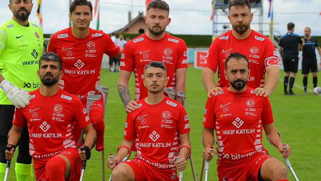 Ampute Milli Takımı, Avrupa Şampiyonası'na farklı galibiyetle başladı