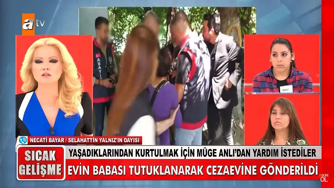 Müge Anlı'da istismara uğrayan Bahar ve Figen'e Ağrılı amcası sahip çıktı