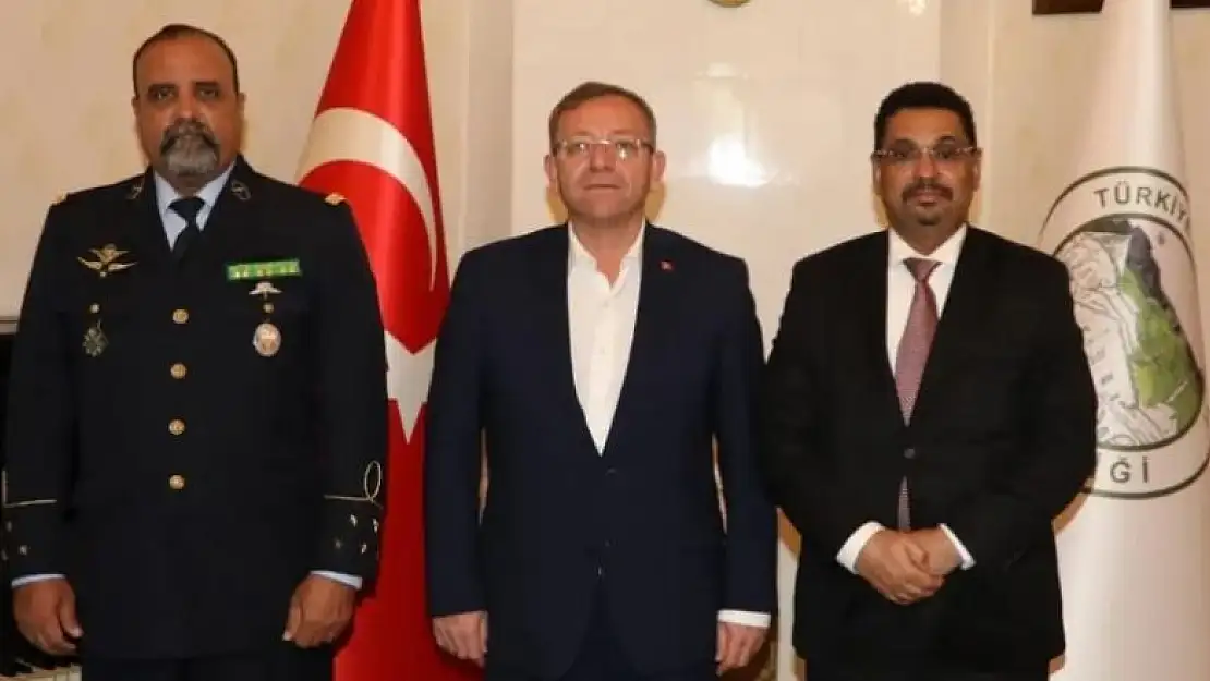Moritanya Büyükelçisi Sid'Ahmed El Bekaye Hamady Kars Valiliğini ziyaret etti