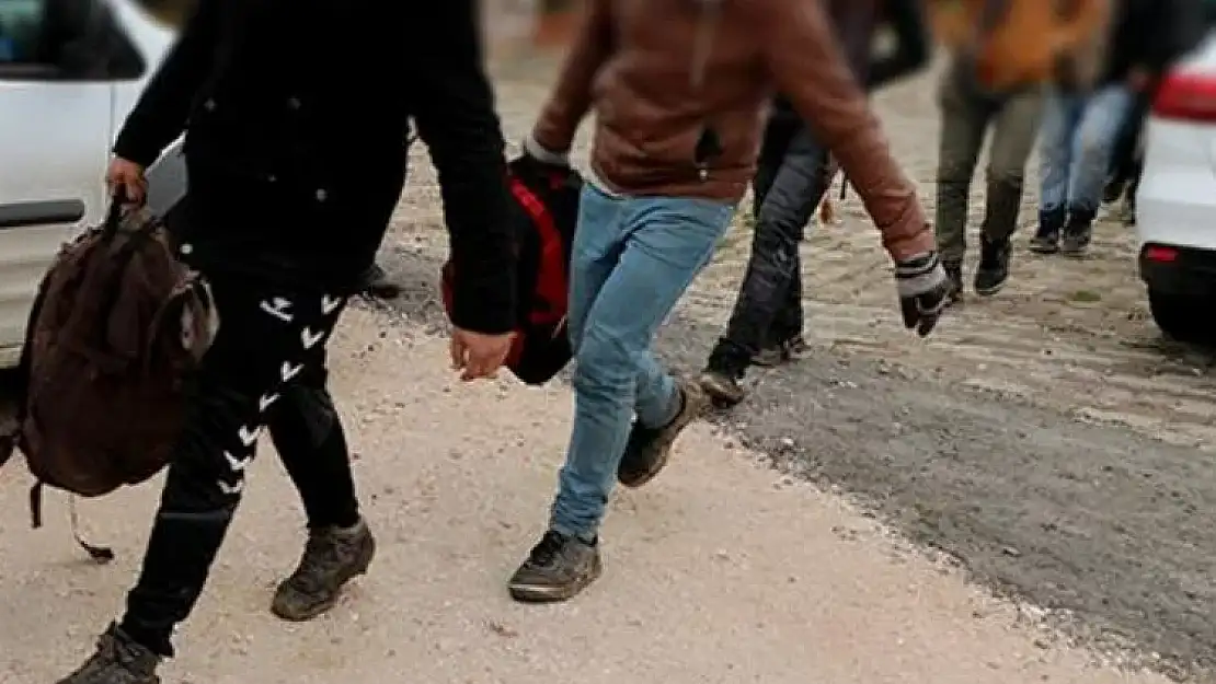 Kars'ta 9 düzensiz göçmen yakalandı