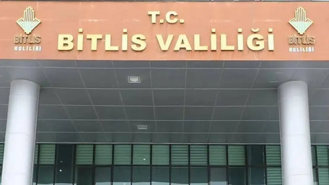 Bitlis'te gösteri yürüyüşü ve açık hava toplantıları 10 gün süreyle yasaklandı