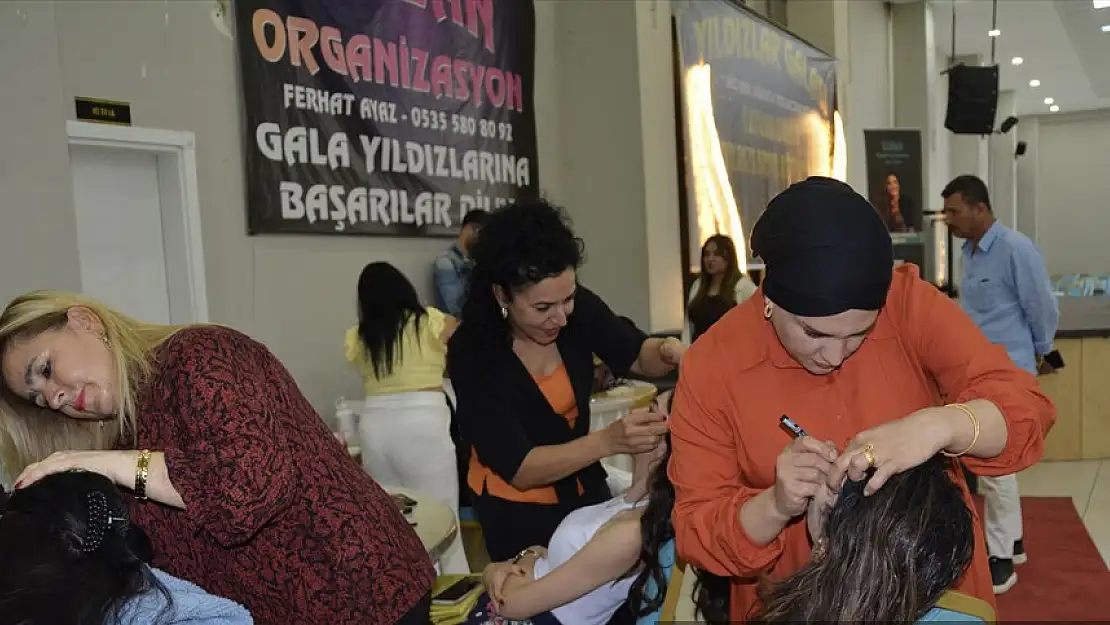 Berber ve güzellik uzmanları Bitlis'te buluştu
