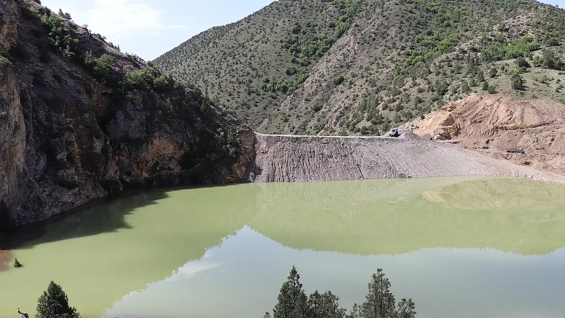 Erzurum'da köylülere gölet yapılıyor