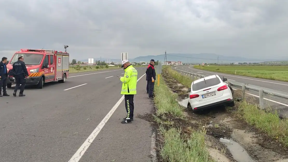 Ağrı'da kaza: 1 kişi yaralandı