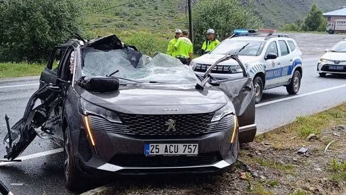 Ağrı'ya bayram tatili için geliyorlardı:1 kişi öldü, 2 kişi yaralandı